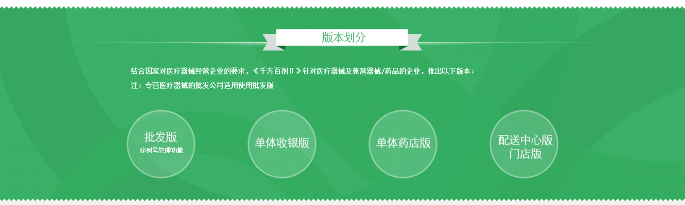 千方百劑II醫(yī)療器械版——醫(yī)療器械企業(yè)經(jīng)營管理專業(yè)軟件