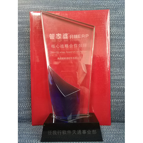 南通管家婆軟件有限公司獲得管家婆分銷ERP核心戰(zhàn)略合作伙伴稱號(hào)